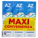 AZ Ricerca Dentifricio Complete Plus Protezione e Pulizia Menta Fresca 3 x 65 ml